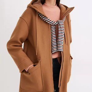Madewell Lynnford Coat in Insuluxe Fabric XS NEW